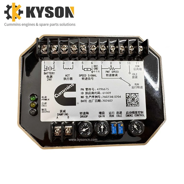 Governor Control 4296674 4296675 3062322 Speed Controller For KTA19 Generator Machine