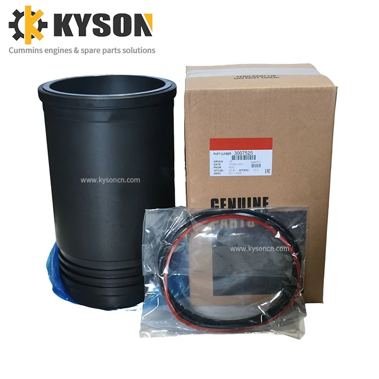 K38 KTA38 K50 KTA50 Cylinder Liner Kit For Cummins Engine 3011076 3011884 3011884 3022157 3081489 3007525 3006089